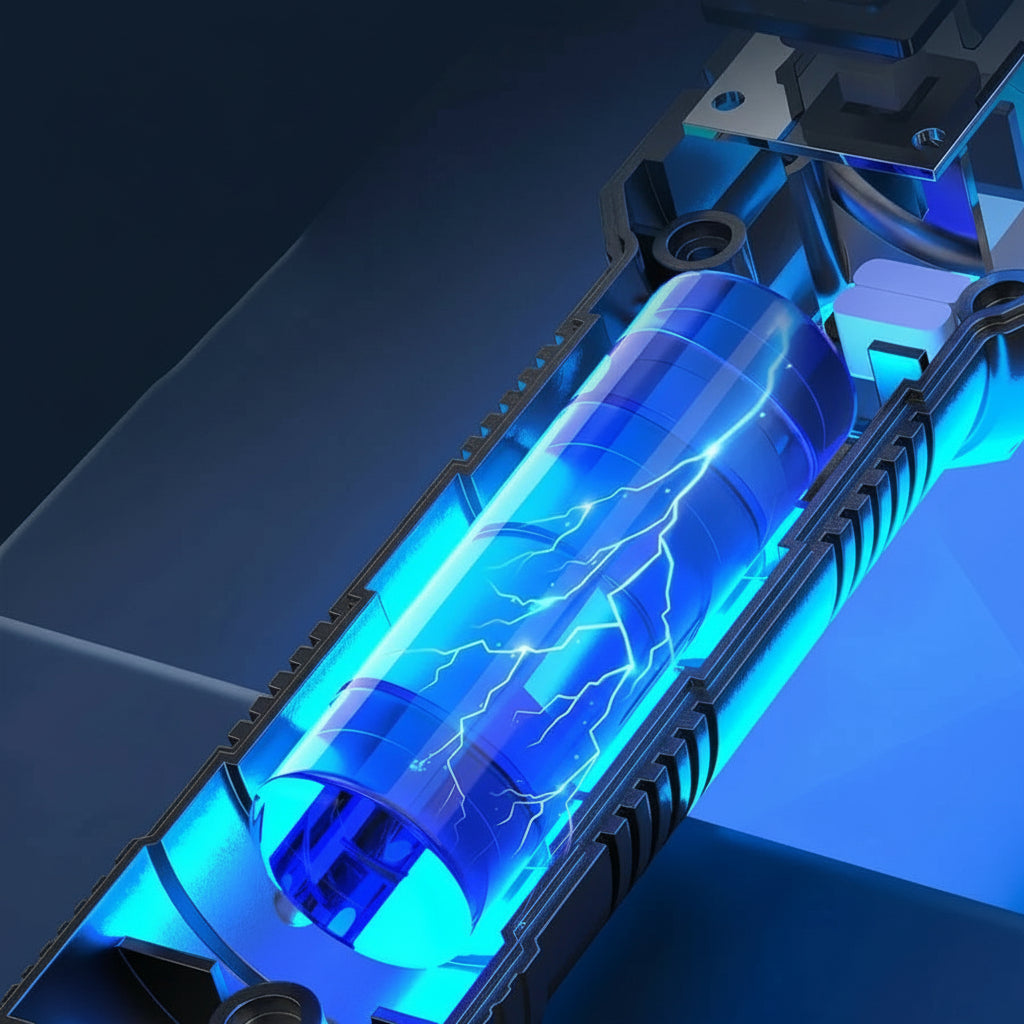 Wodoodporna latarka taktyczna LED 100 000lm