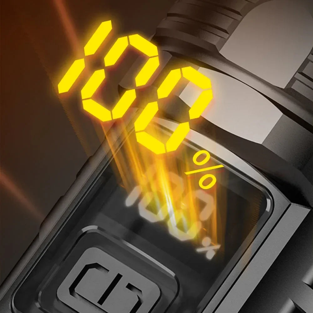 Ultramocna akumulatorowa latarka LED 500 metrów