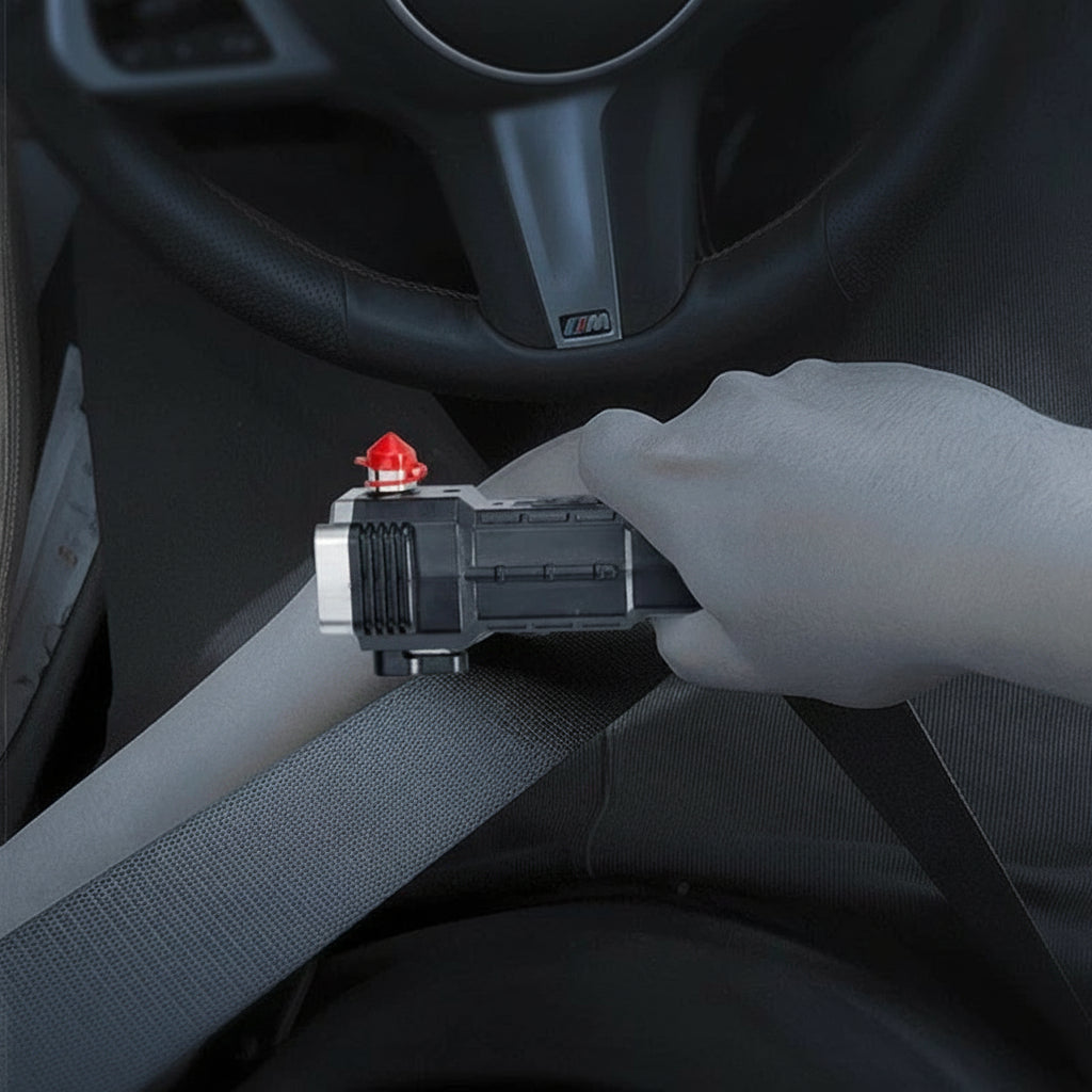 Super jasny latarko-młotek na sytuację kryzysowe