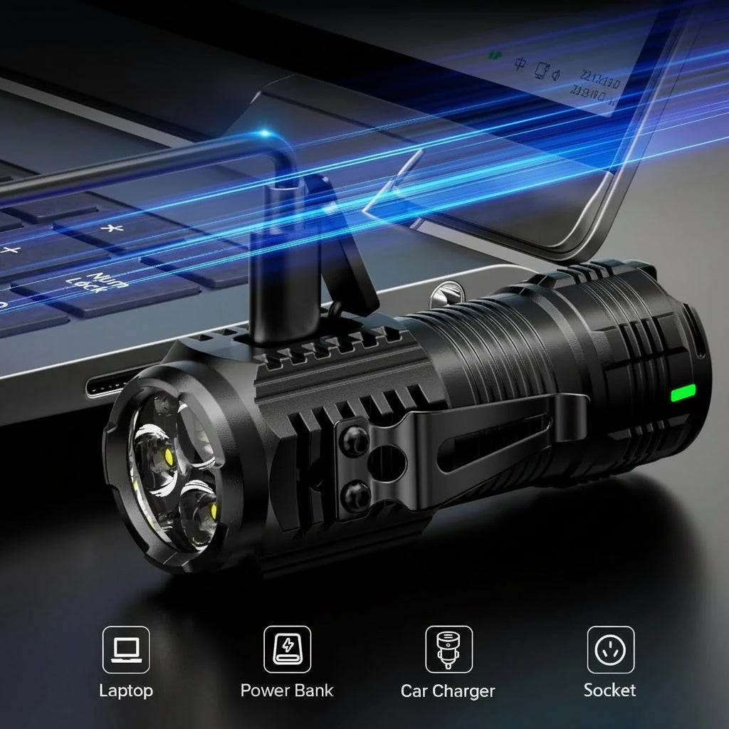 Akumulatorowa wielofunkcyjna ładowarka dużej mocy